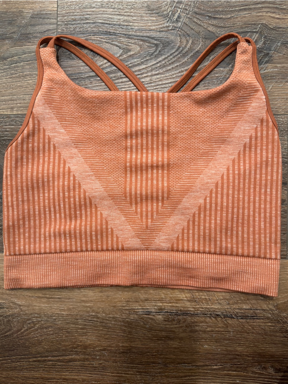 Smartwool Merino Wool Intraknit Strappy Sports Bra - Picture 2 of 5